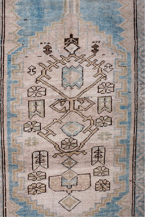 Antique NW Persian Runner Rug (2' x 14')